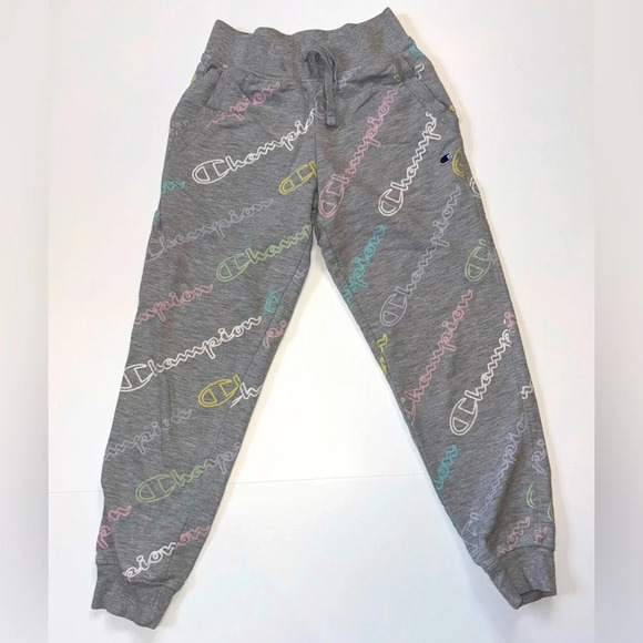 Champion Other - Champion Girls Gray Logo Jogger Sweatpants Size Small